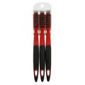 Warner 3‐Pack Mini Brush Set, Stainless Steel 11125